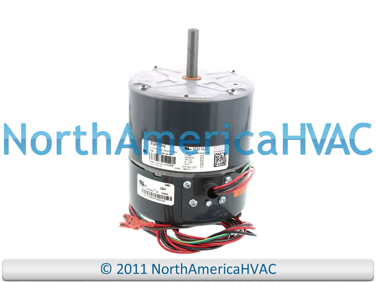 OEM ECM Condenser Fan Motor 1/3 HP 230V Fits Zhongshan Broad